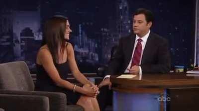 Jimmy Kimmel flirts heavily with our favourite babe!
