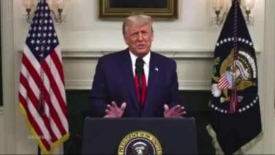 Trump's concession speech(If he was normal)