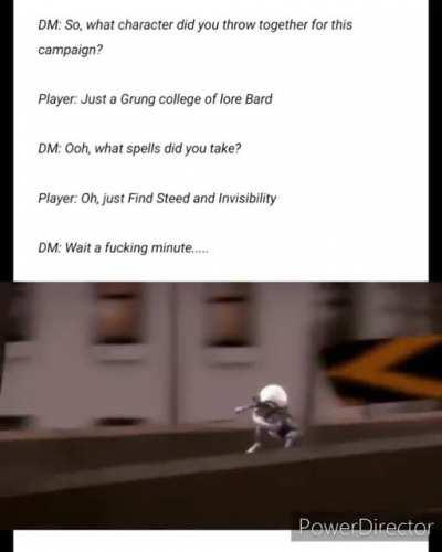 He's off to engage in slavery