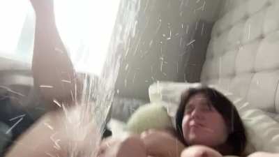 The pure shock on my face is priceless