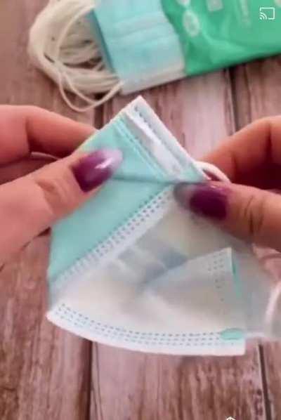 Quick fix if your kid accidentally yeeted their mask