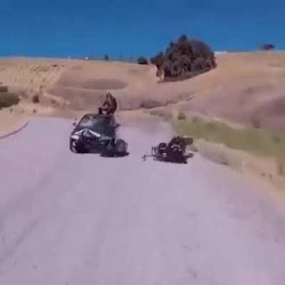 HMFT after I get rammed by an idiot.