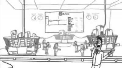 Jajaja mira el gringo con la musica del chavo