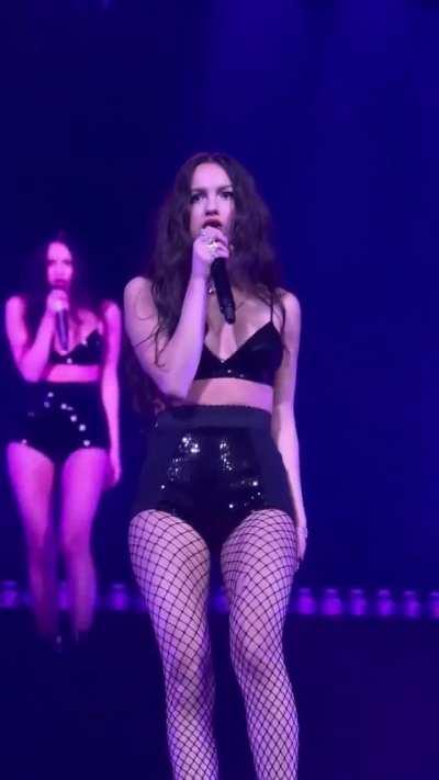 Olivia performing love is embarrassing in Palm Springs CA