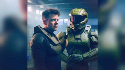 Master Chief Rickrolls you