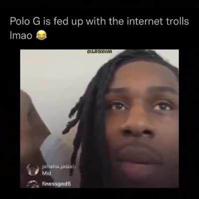 Nah yall did polo dirty. He said y-b better 😂😂