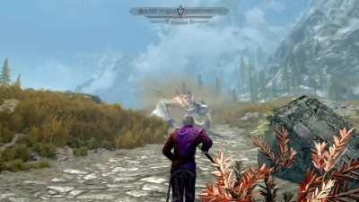 Sheogorath Slays A Dragon? With Cheese.