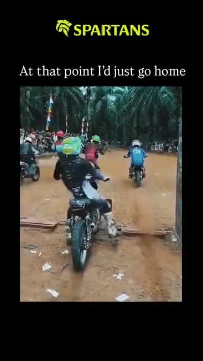 i believe someone else won the rAce...