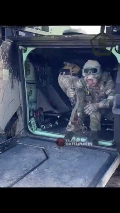 Ua pov: Danish M113G3DK in use in Ukraine, close look