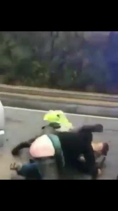 Man steals baton, beats officer, steals cop car and makes it out alive