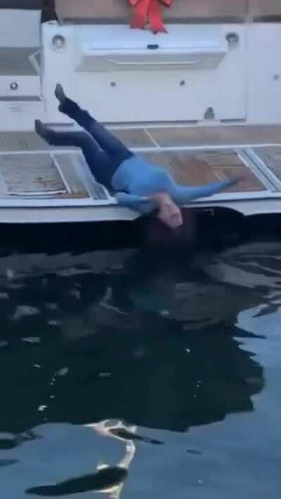 Looks like a slippery salmon.