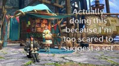 How To Be A Healer In Monster Hunter (Not a guide) [OC]