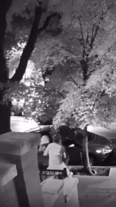 Enhanced video of last night's armed robbery (and battery/pistol-whipping) of a woman near Damen & Iowa. They demanded her pin so they could clean out her $ accounts. I've heard that banks often will not reimburse in cases like this, so probably wise not 