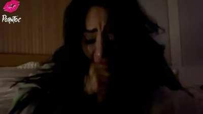 allowing him to finish in mouth