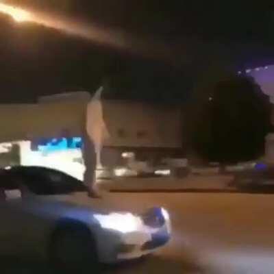 Ghost riding Arab style