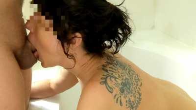 Making sure she keeps proper throat form