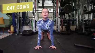 Brie Larson assuming the position