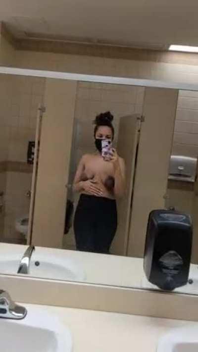 You should suck my mommy milkers in public