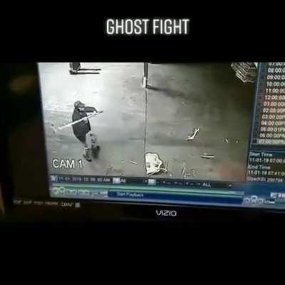 when you are working, and you see the invisible enemy.