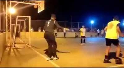 His retaliation didn't go as planned