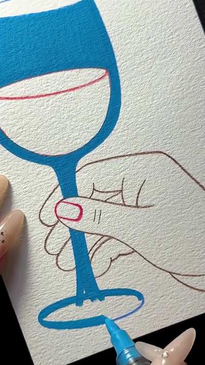 This marvelous and simple drawing