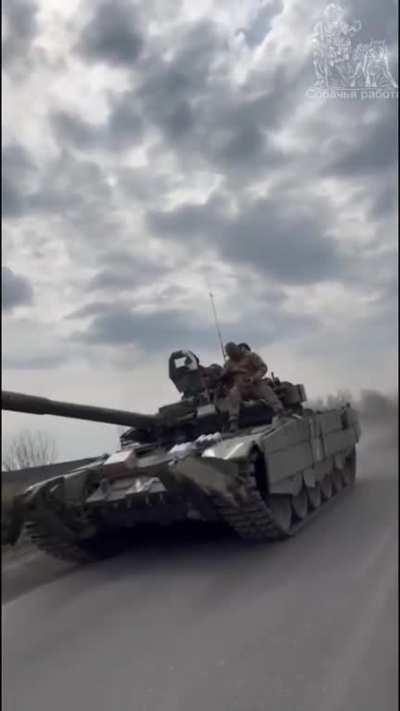 RU POV - 'Z-Rex', a dog photographied during March working as ammo bearer for russian soldiers, died recently during fighting.