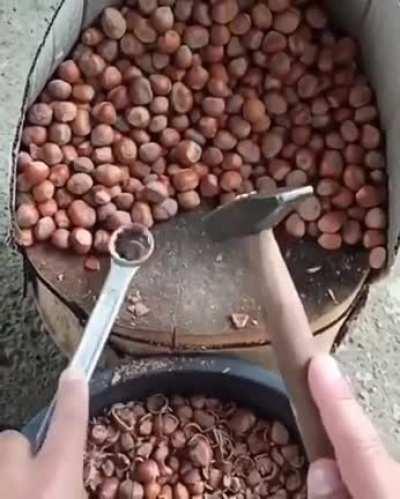 Fastest way to crack your nuts