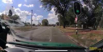 Try to overtake in a left turn lane, turn on your sound for the karma about to happen