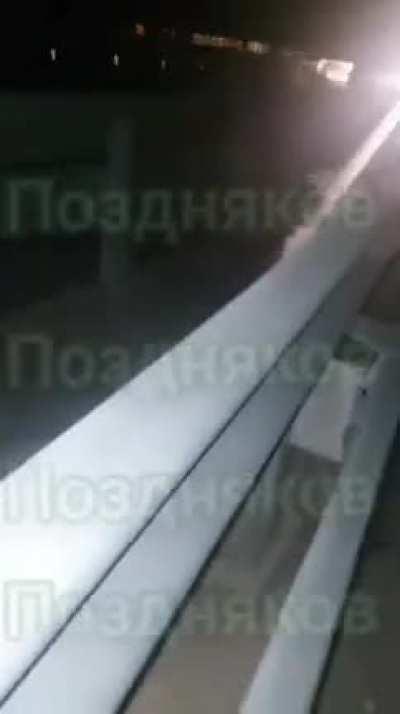 Something goes wrong with Crimean bridge 🥲