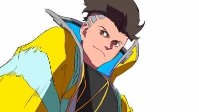 David when he sees a harmless arasaka employee