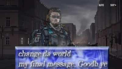 Ace's final message....