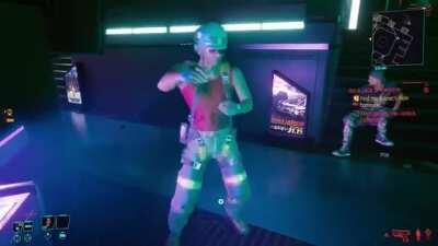 My boy straight up gettin it at club Empathy!