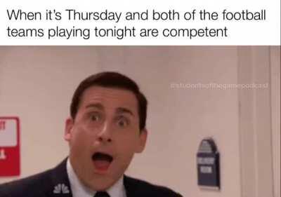 Six 4 o’clock games on Sunday and a good TNF game? When did the NFL learn how to schedule?