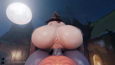 Full moon ride [Mercy, Overwatch] (0 0smutr34) OW 3D