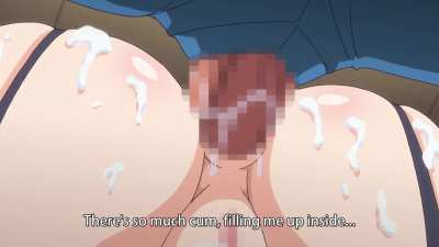 Co-worker ascends to a higher plane with this anal creampie