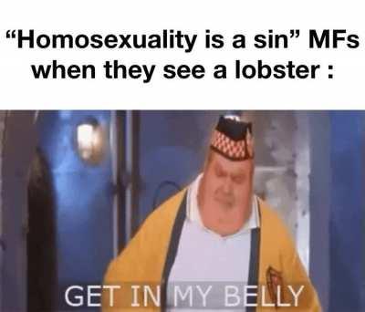 To be fair, lobster is delicious.