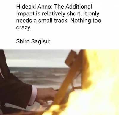 25 years of Evangelion and Shiro was still cooking