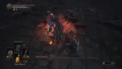 First time poster, and first time playing through a souls game! How’s my parry game?