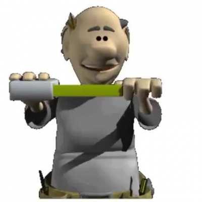 DJ construction worker