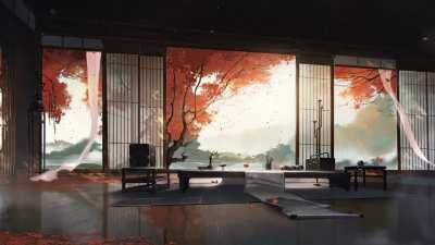 A Quiet Japanese Room