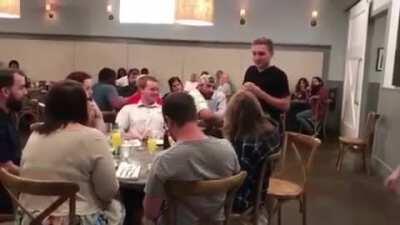 Must be awkward when cousin Jack wants to order dessert after