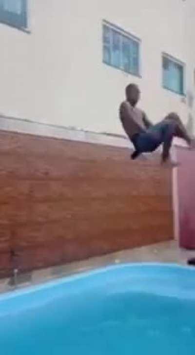 He overshot it just a little bit