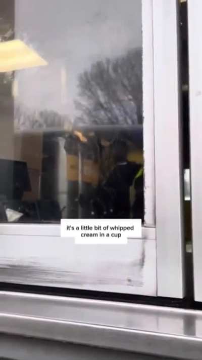 All this for a “Pup Cup”