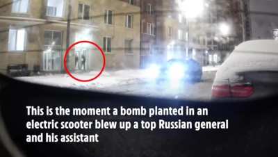 Russian General Igor Kilillov killed in a scooter bomb attack by Ukrainian Intelligence (SBU) 