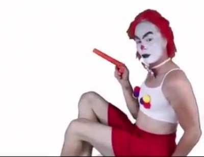 Ronald McDonald has lost his sanity since the accident