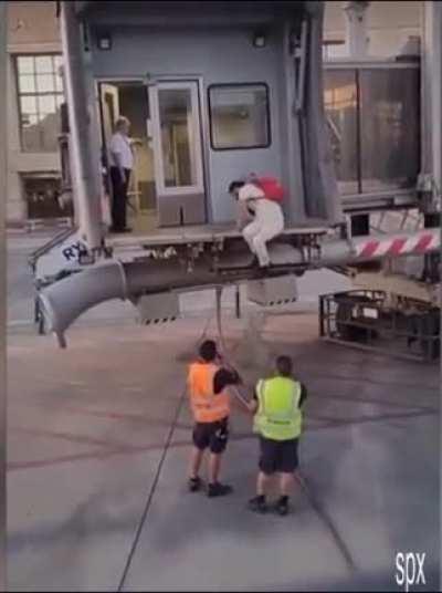 Refusing to accept you already missed your flight