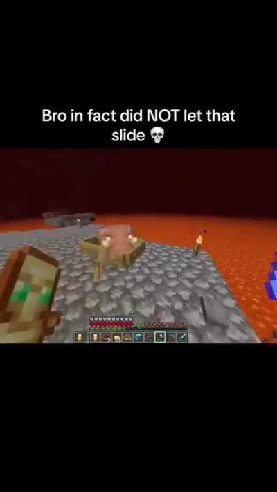 Bro was NOT playing around