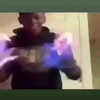 Something can't be coming out of everywhere ahhh !!! Okay meet the drip Goku