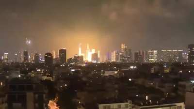 Iranian BM hits Tel aviv again in third missile launch