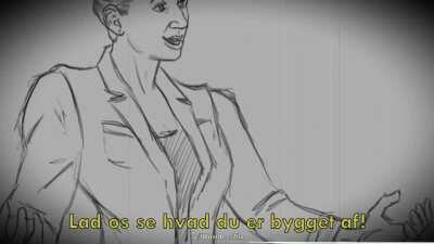 Mette Frederiksen vs Lars Løkke valg 2019 (Animeret)